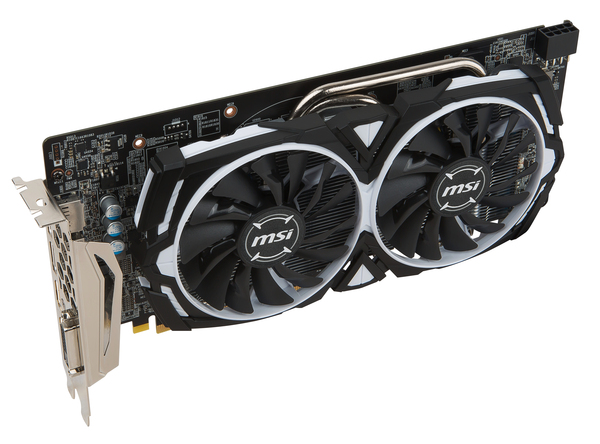 MSI Radeon RX 580 ARMOR OC 8GB - Graphics card - Multitronic